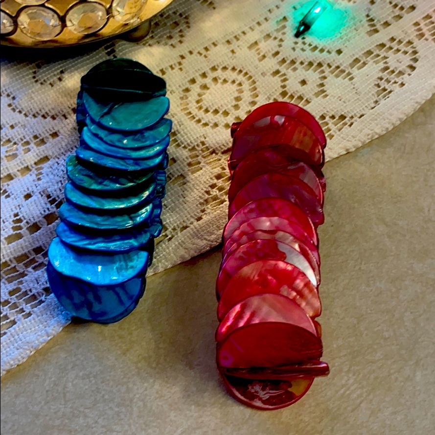 Shell. Bracelets Stretchable